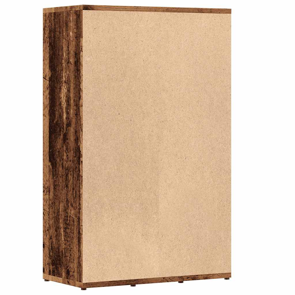 Grāmatu skapis, koka, 50x25x80 cm, apstrādāta koksne