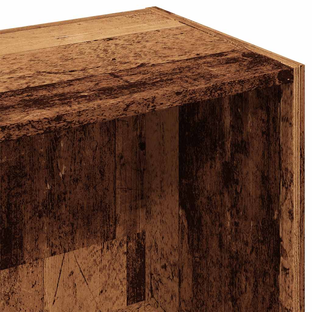 Grāmatu skapis, koka, 50x25x80 cm, apstrādāta koksne