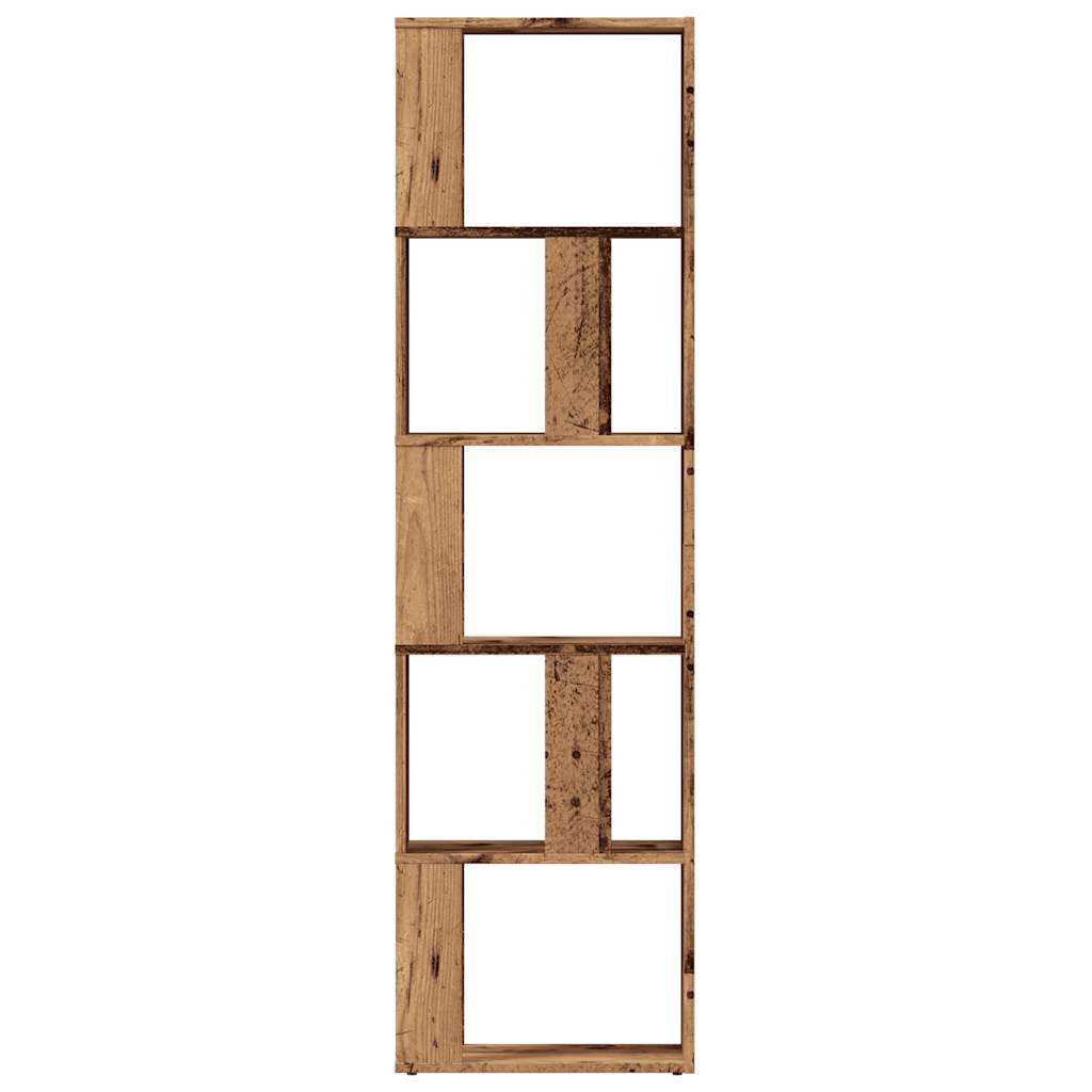 Grāmatu skapis, koks, 45x24x159cm, apstrādāta koksne