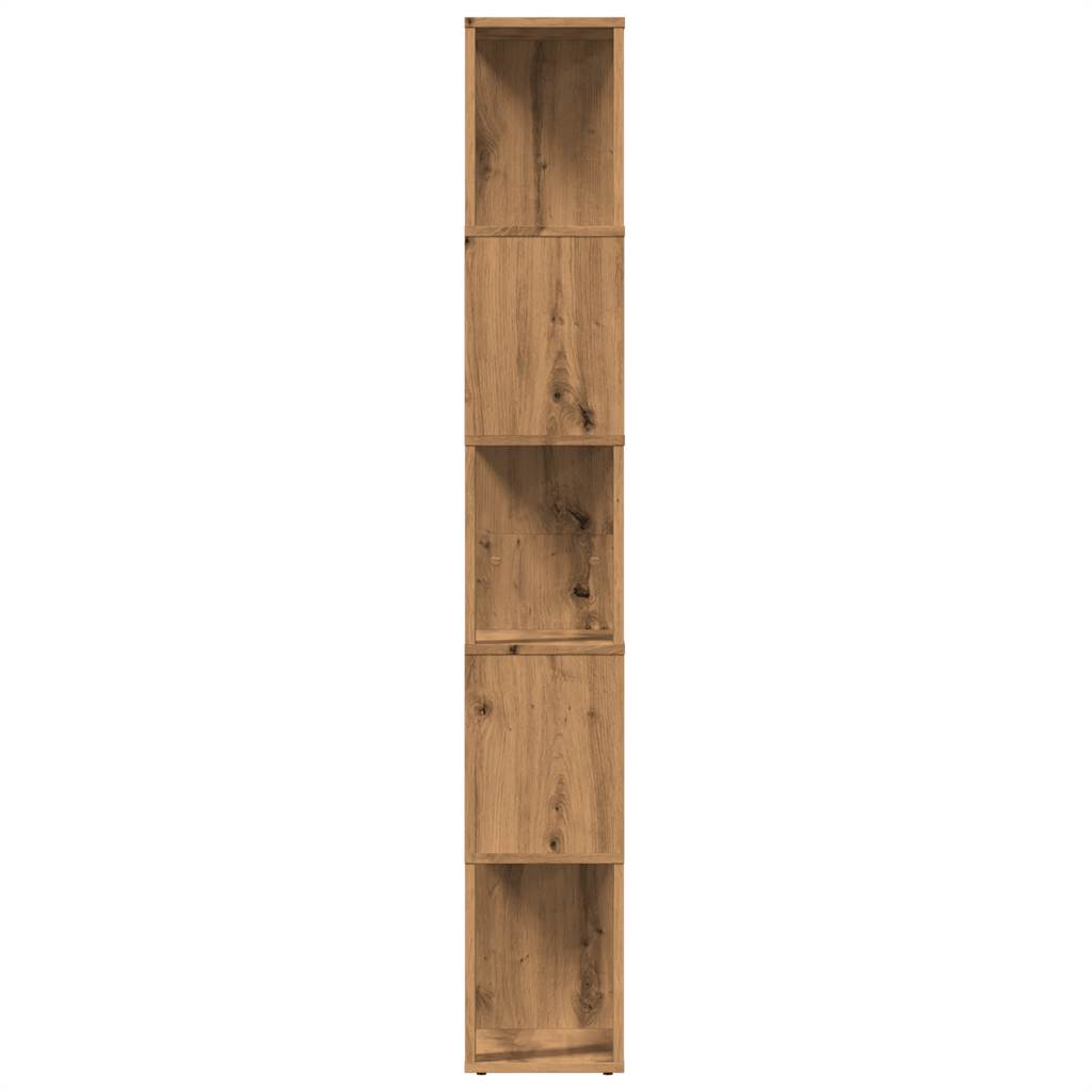 Grāmatu skapis, amatnieka, 45x24x159cm, apstrādāta koksne