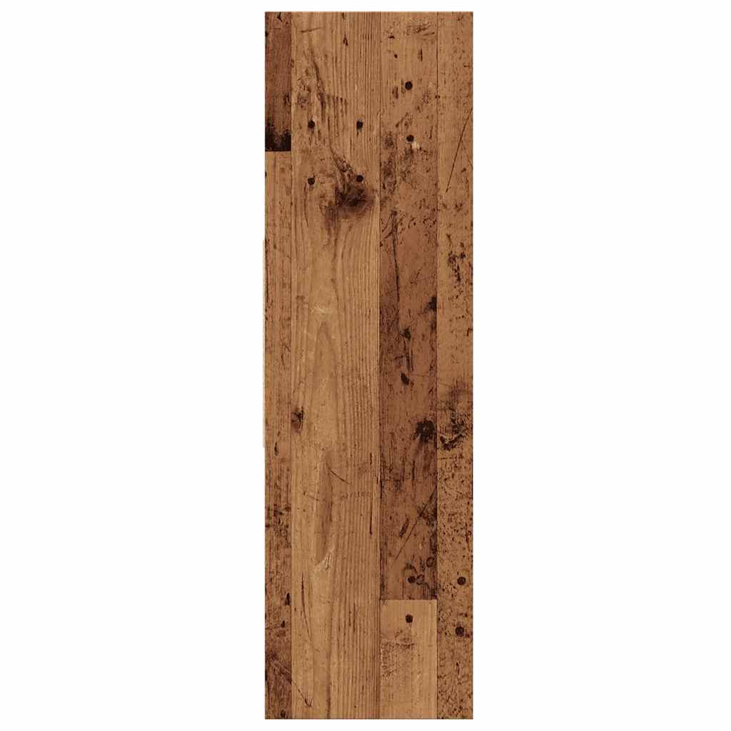 knygų spintelė sena mediena 97,5x29,5x100 cm inžinerinė mediena