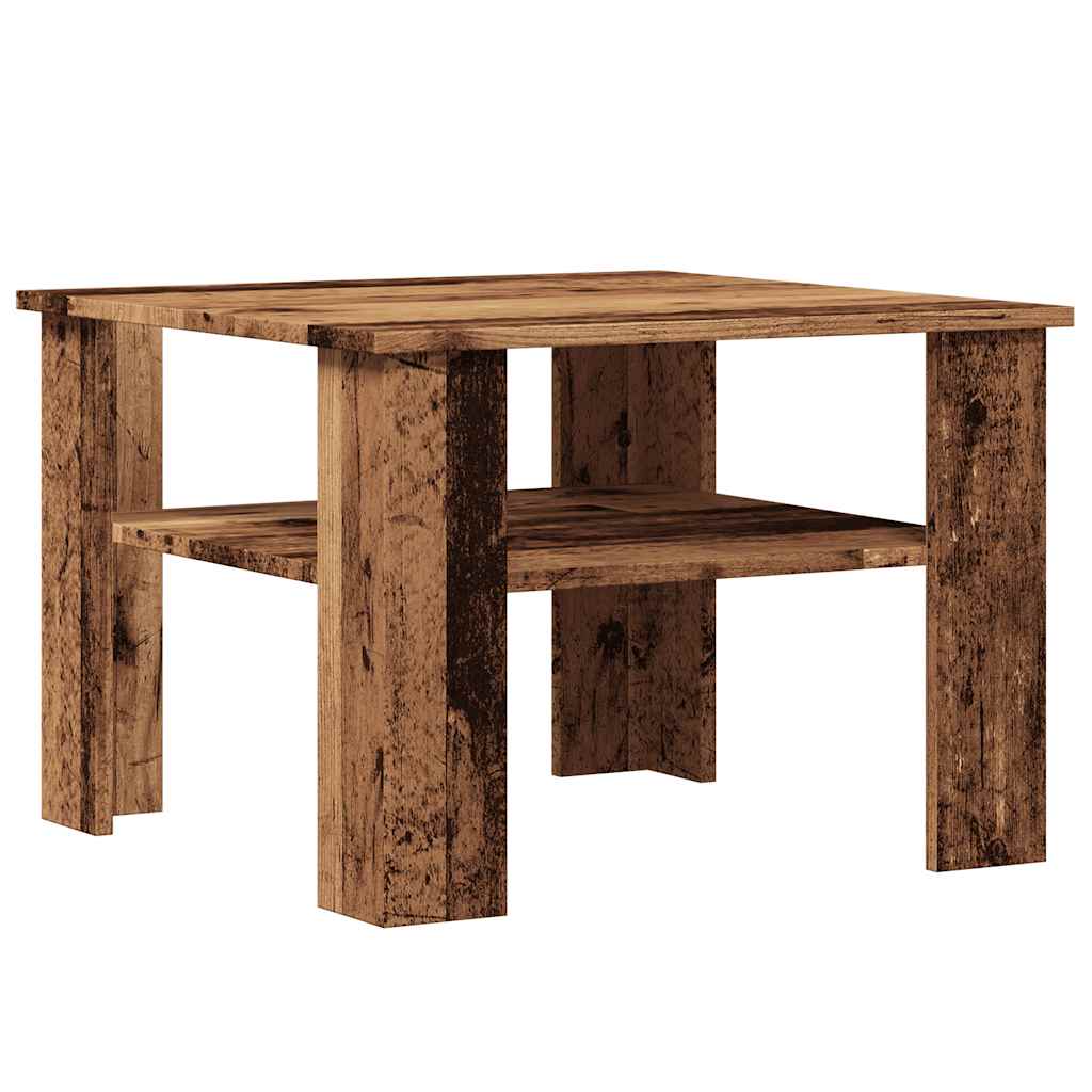 Kafijas galdiņš Old Wood 60x60x42 cm apstrādāta koksne