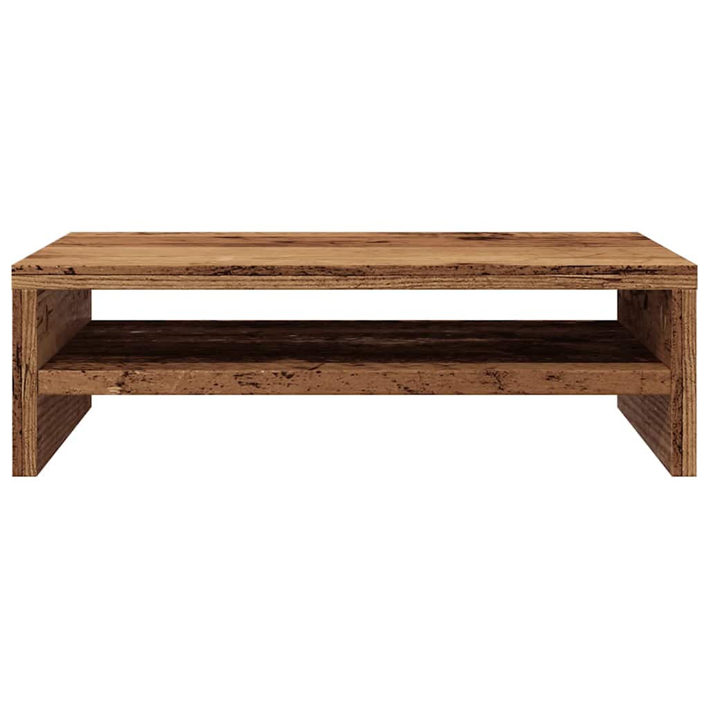 Monitora statīvs Old Wood 42x24x13 cm, inženierijas koksne