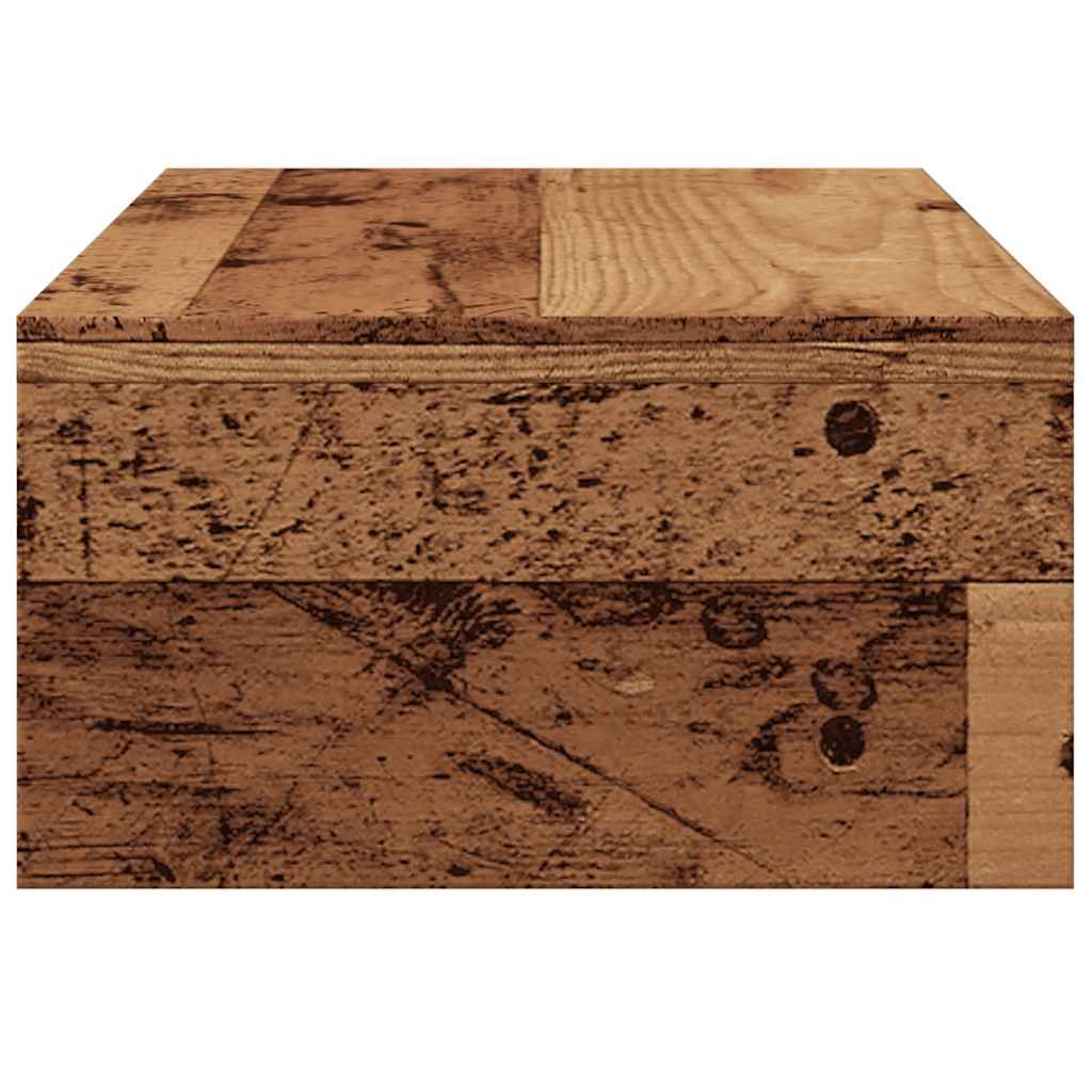 Monitora statīvs Old Wood 42x24x13 cm, inženierijas koksne