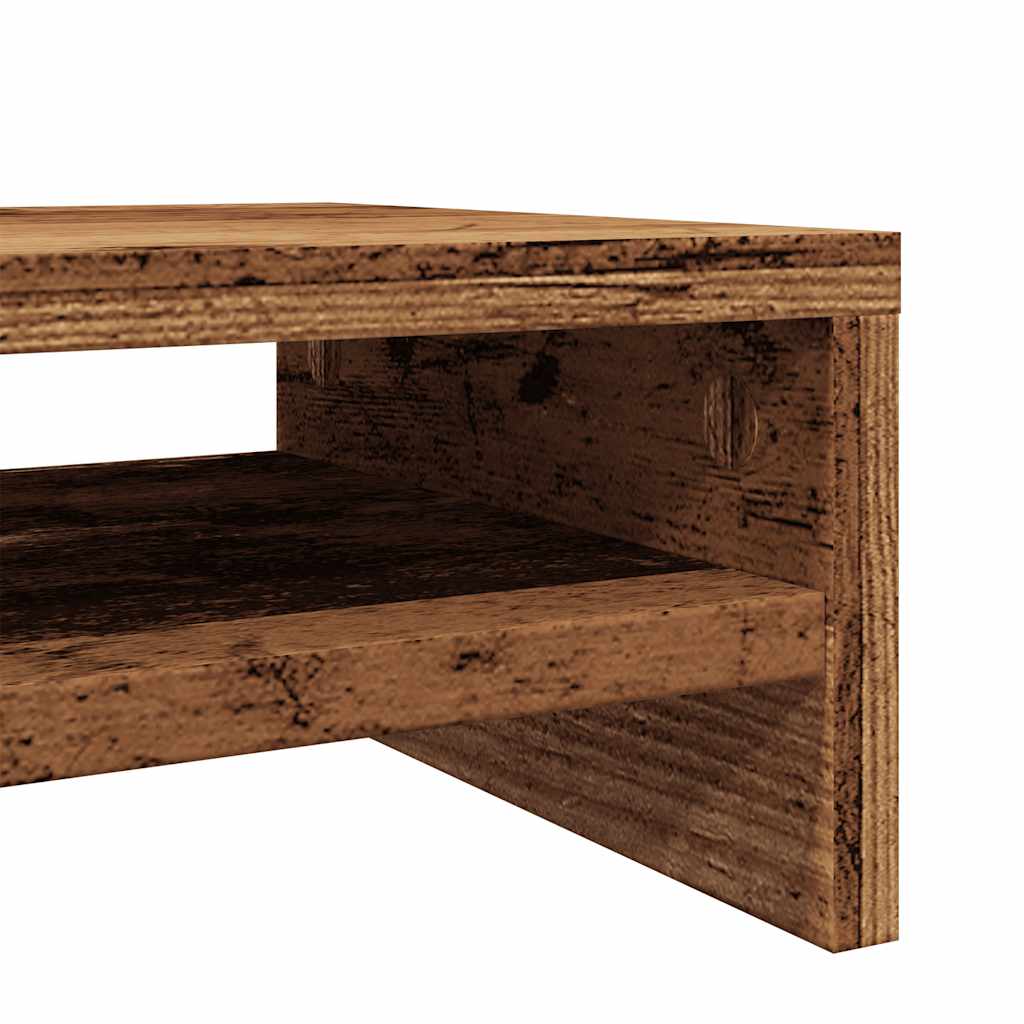 Monitora statīvs Old Wood 42x24x13 cm, inženierijas koksne