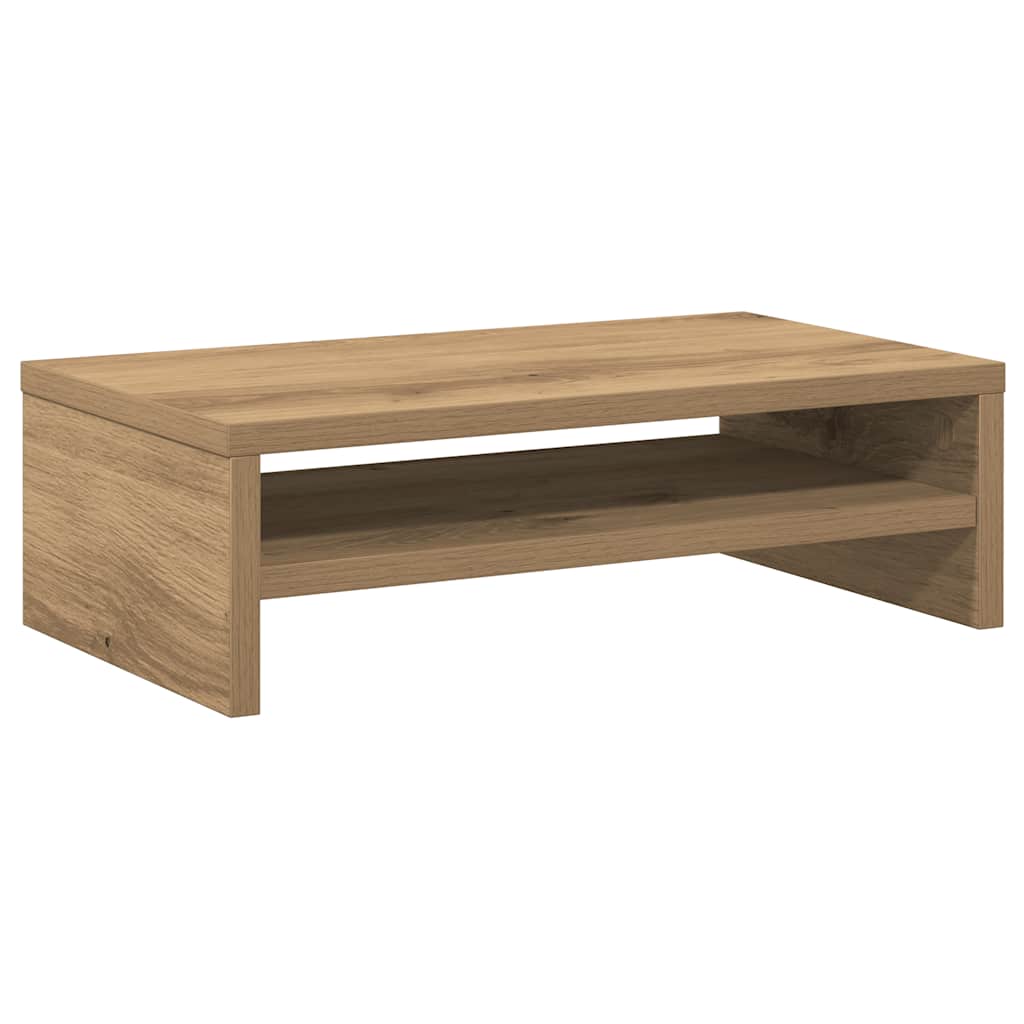 monitoriaus stovas Artisan Oak 42x24x13 cm Engineered Wood