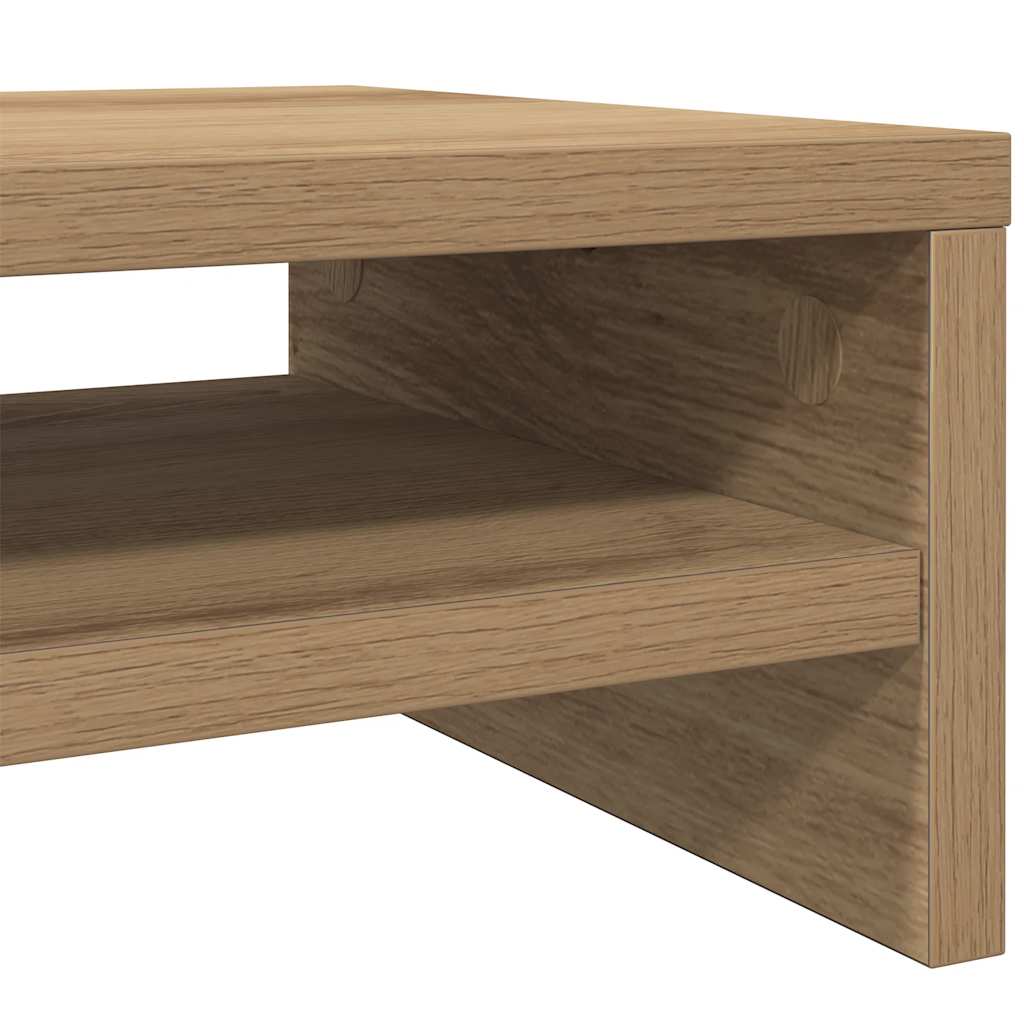 monitoriaus stovas Artisan Oak 42x24x13 cm Engineered Wood