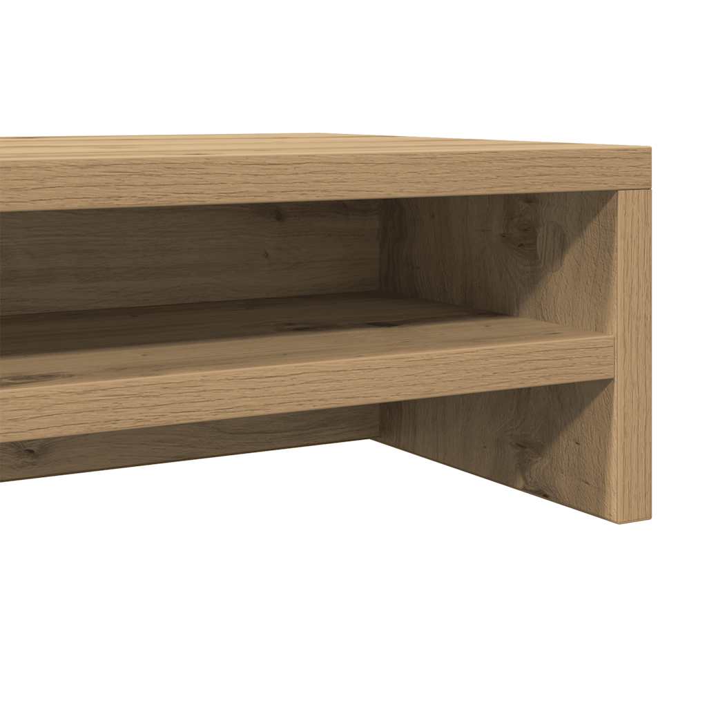 Monitoriaus stovas, artisano ąžuolo spalvos, 100x24x13cm, MDP