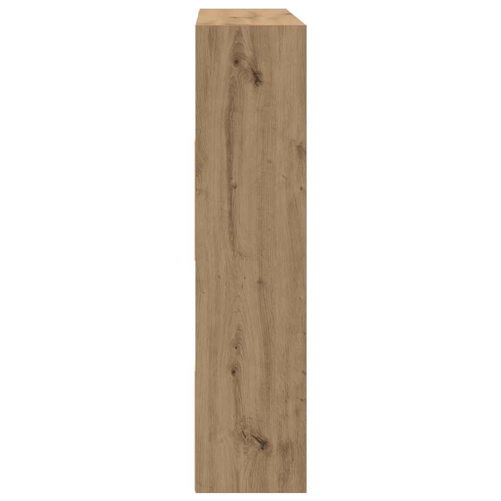 Bookcase/Room Divider Artisan Oak 105x24x102 cm
