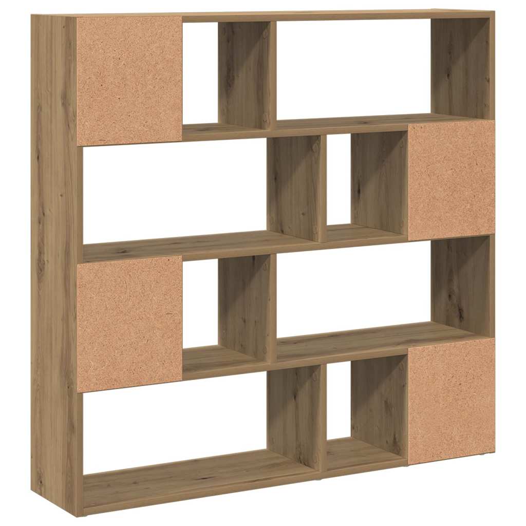 Bookcase/Room Divider Artisan Oak 105x24x102 cm