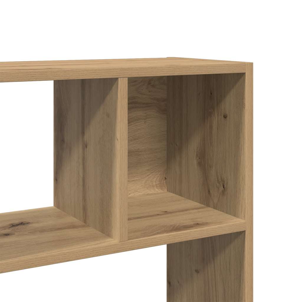 Bookcase/Room Divider Artisan Oak 105x24x102 cm
