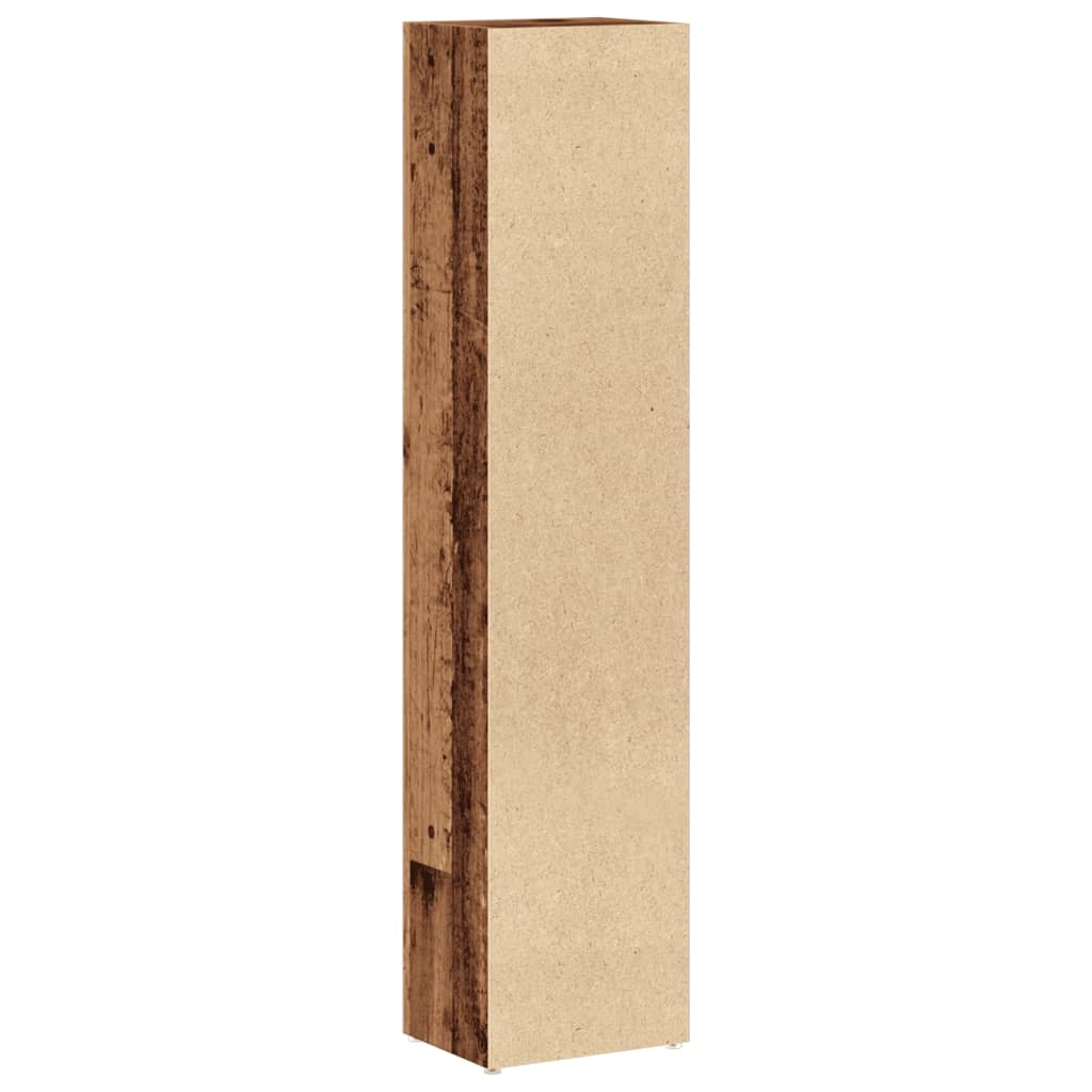 Spintelės diskams, 2vnt., medienos, 21x16x93,5cm, mediena