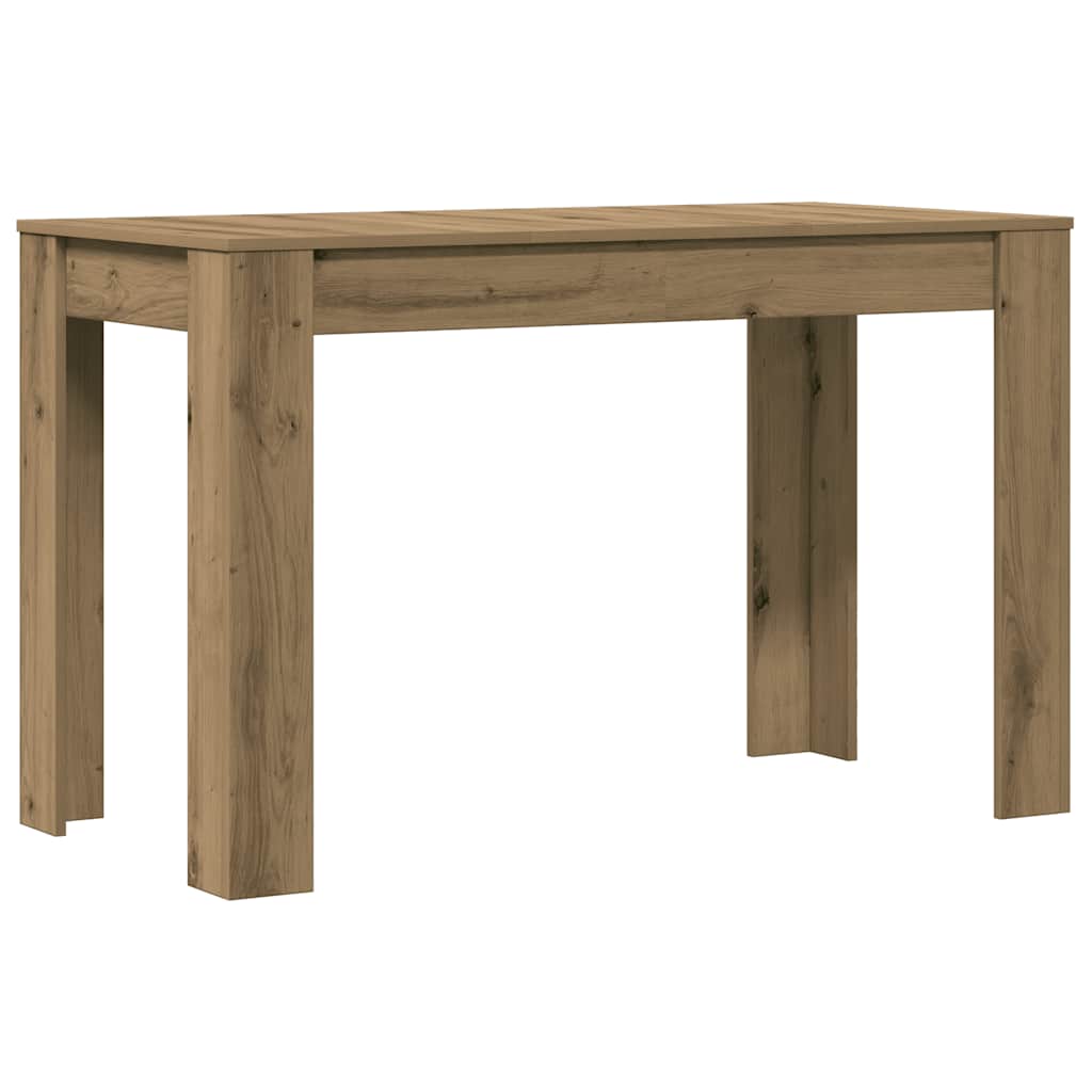 Dining table, artisan oak, 120x60x76cm, wood