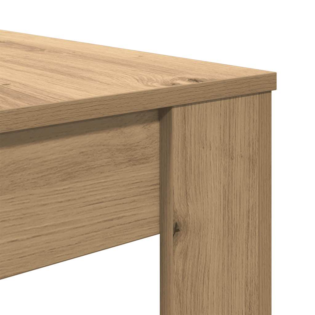 Dining table, artisan oak, 120x60x76cm, wood