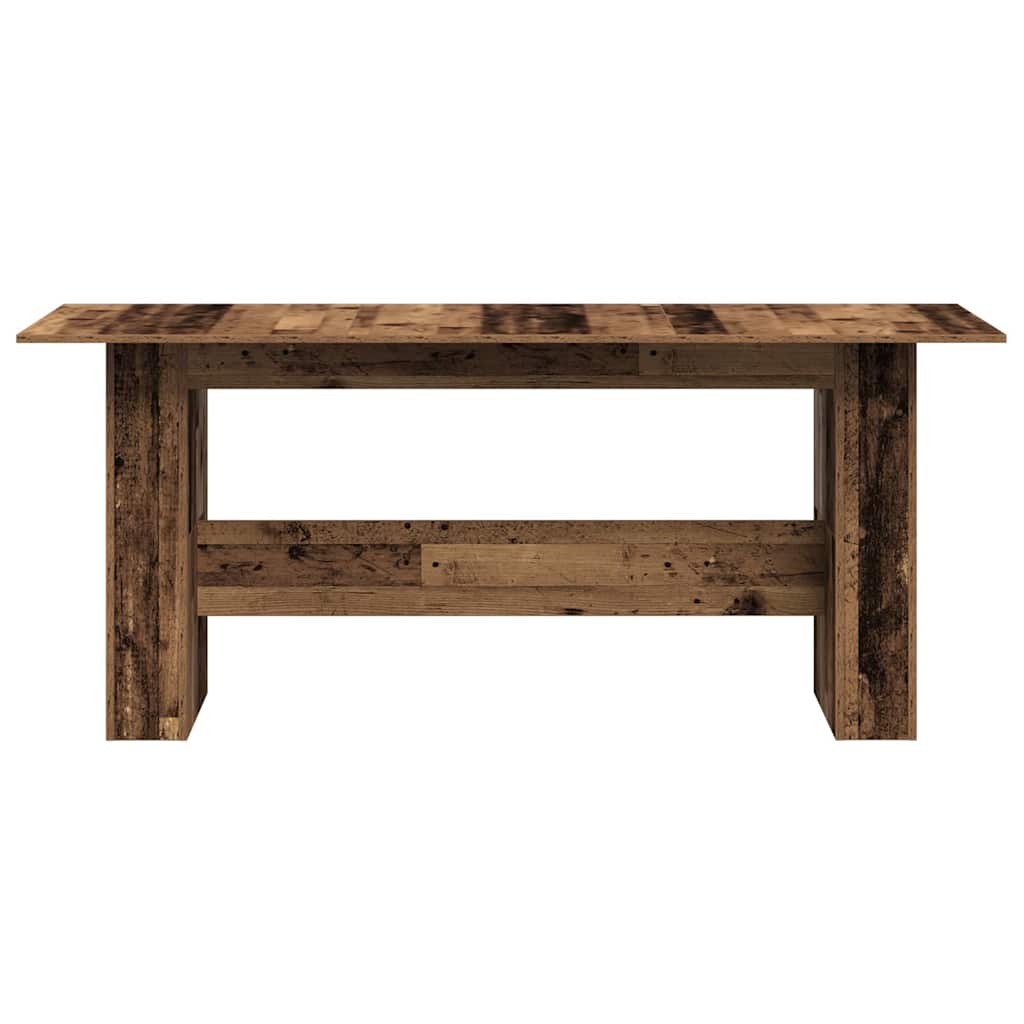 Valgomojo stalas Senas medis 180x90x76 cm Inžinierinė mediena