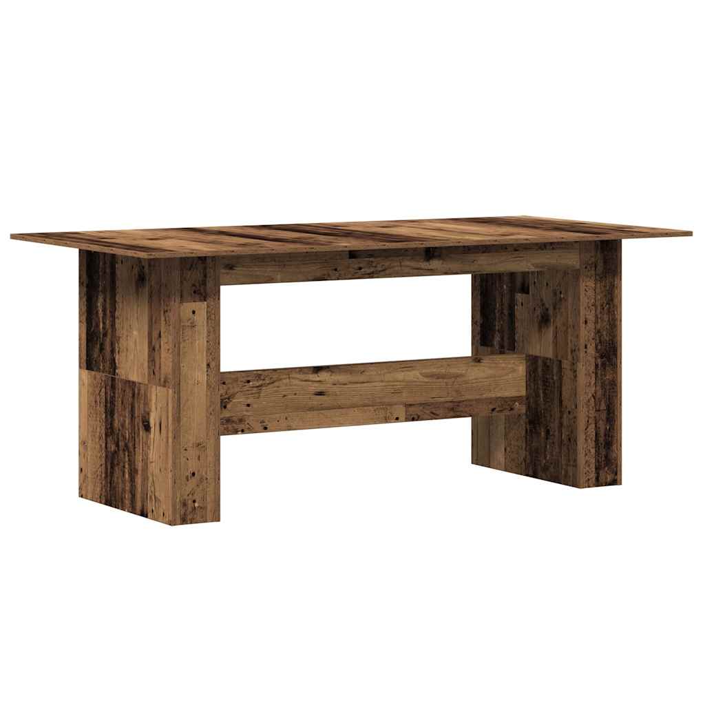Valgomojo stalas Senas medis 180x90x76 cm Inžinierinė mediena