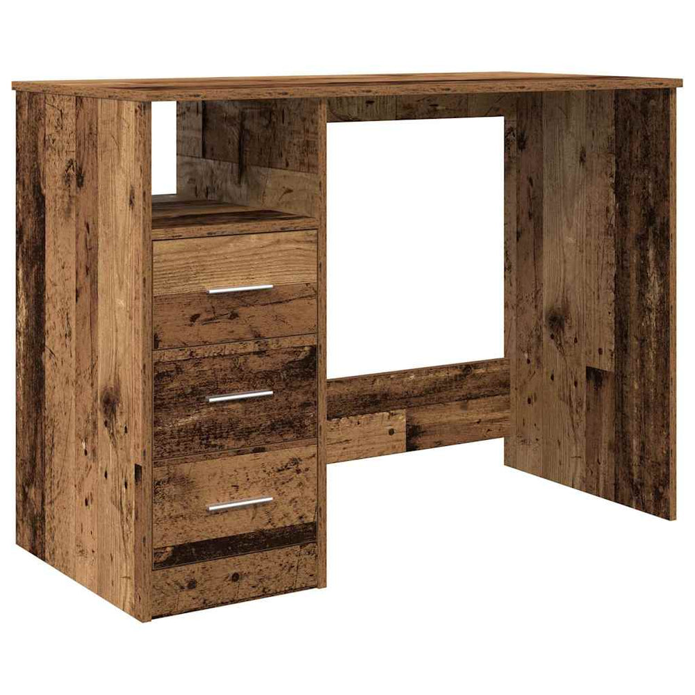 Rašomasis stalas Old Wood 102x76x50 cm Inžinierinė mediena