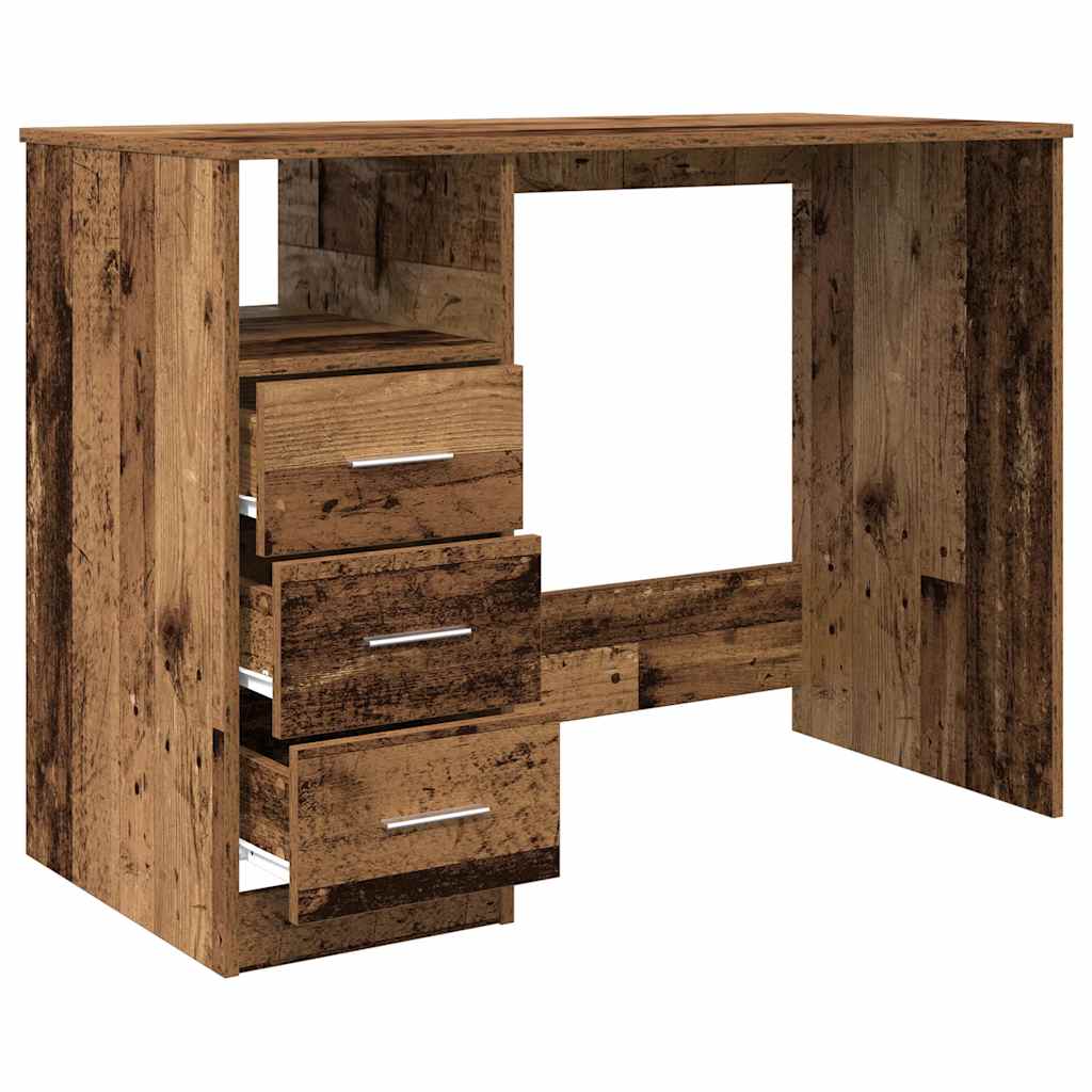 Rakstāmgalds Old Wood 102x76x50 cm Inženierijas koksne