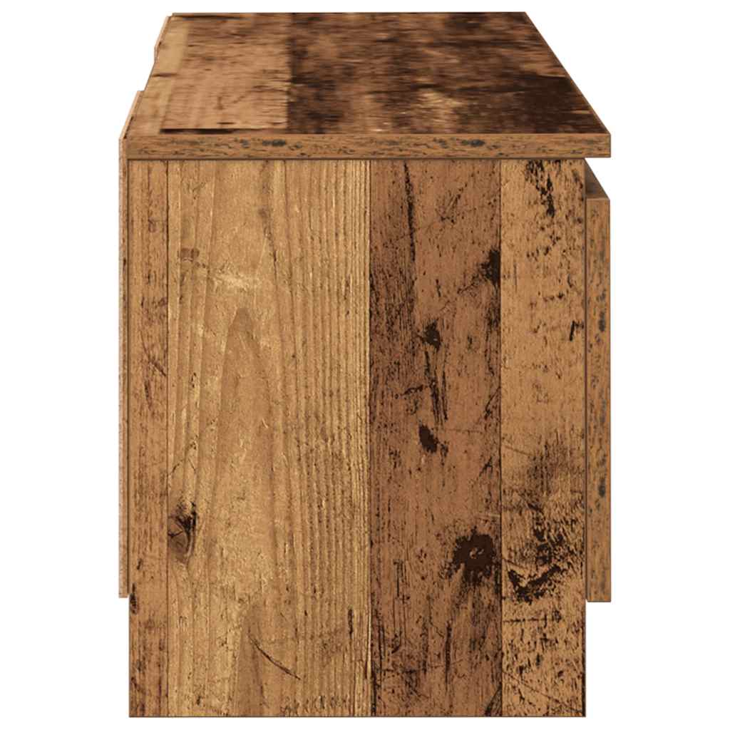 televizoriaus spintelė Old Wood 102x30x36 cm Engineered Wood