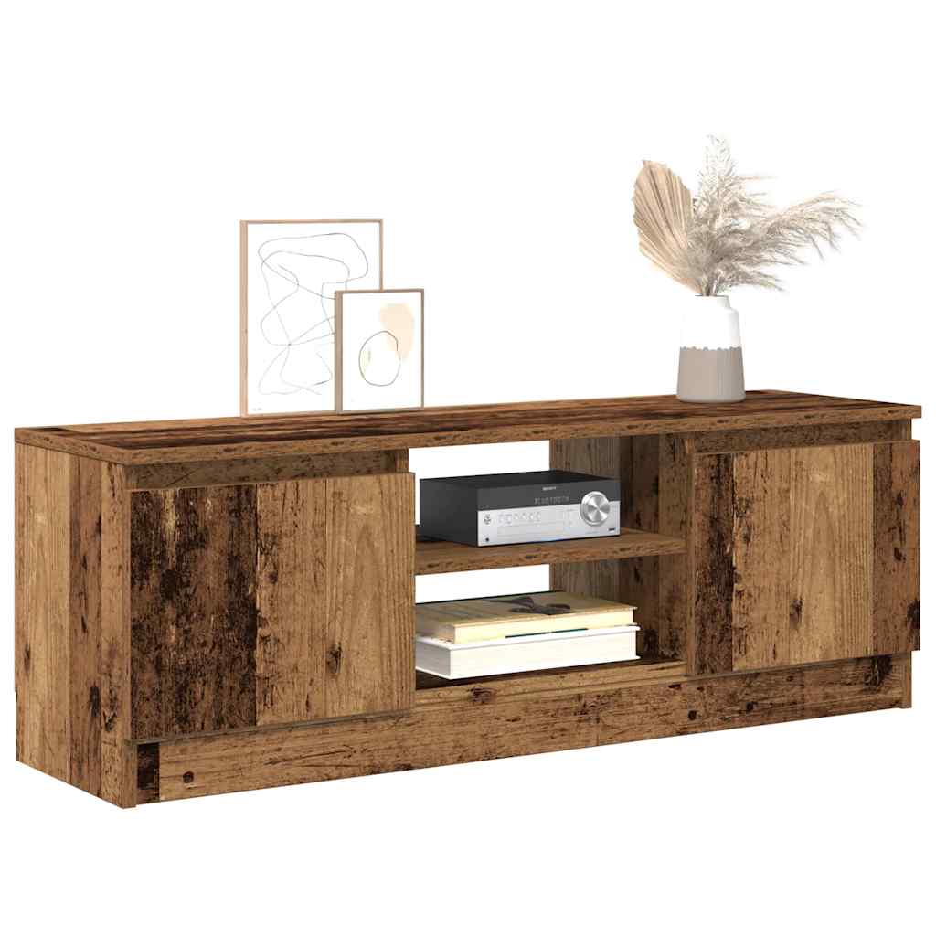 televizoriaus spintelė Old Wood 102x30x36 cm Engineered Wood