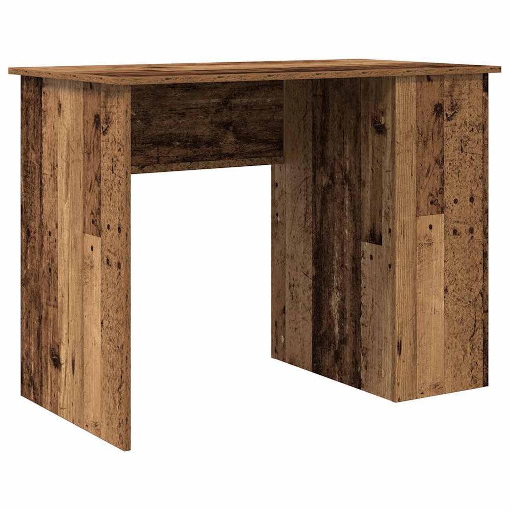 Rašomasis stalas Senas medis 100x55x75 cm Inžinierinė mediena