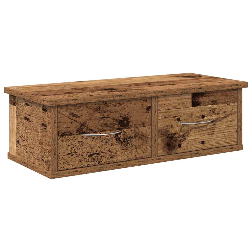 Sienas skapis Old Wood 60x26x18,5 cm, inženierijas koksne