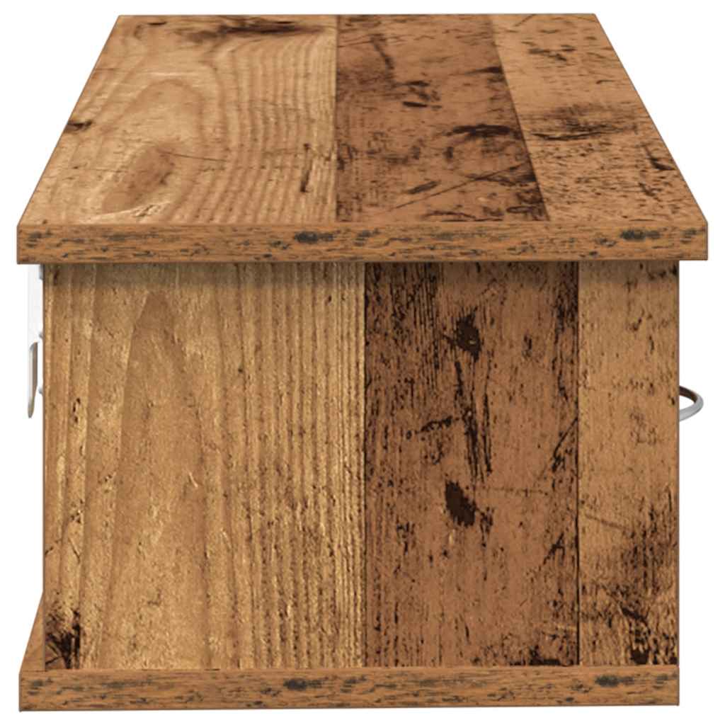 Sienas skapis Old Wood 60x26x18,5 cm, inženierijas koksne
