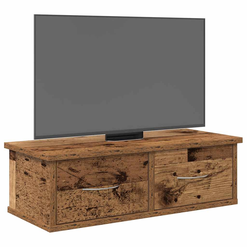 Sienas skapis Old Wood 60x26x18,5 cm, inženierijas koksne