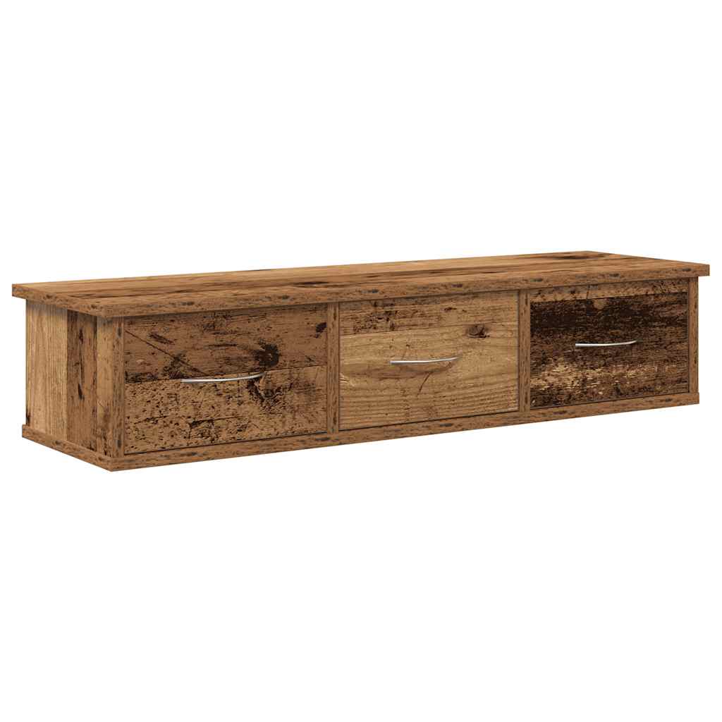 Sieninė Spinta Old Wood 88x26x18,5 cm Inžinierinė mediena