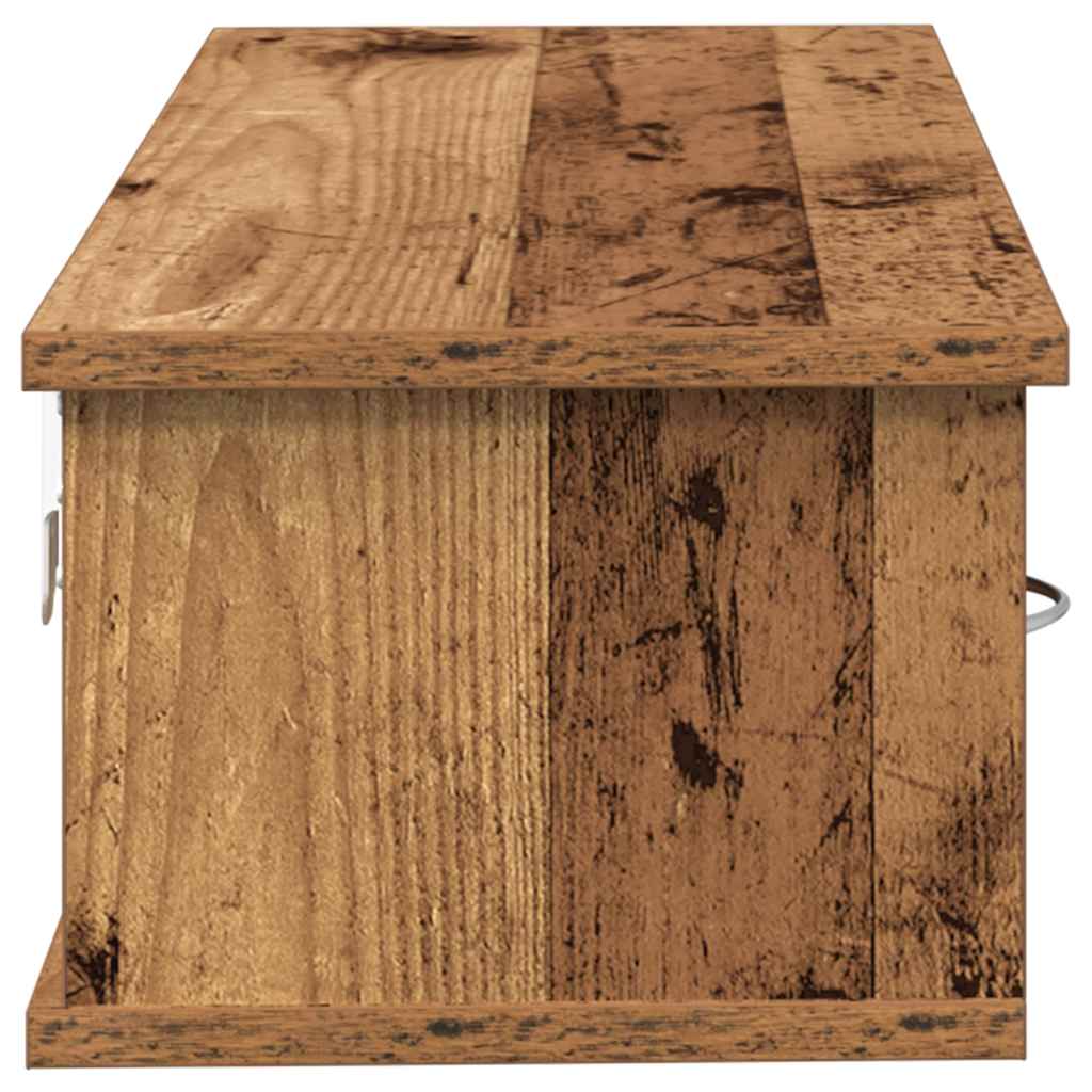 Sieninė Spinta Old Wood 88x26x18,5 cm Inžinierinė mediena