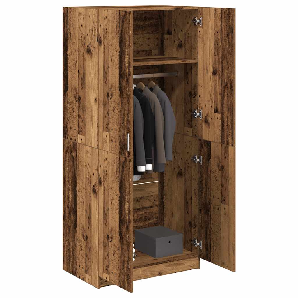Spinta Old Wood 90x52x200 cm Engineered Wood