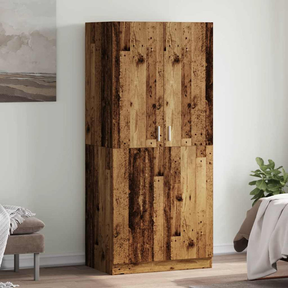 Spinta Old Wood 90x52x200 cm Engineered Wood