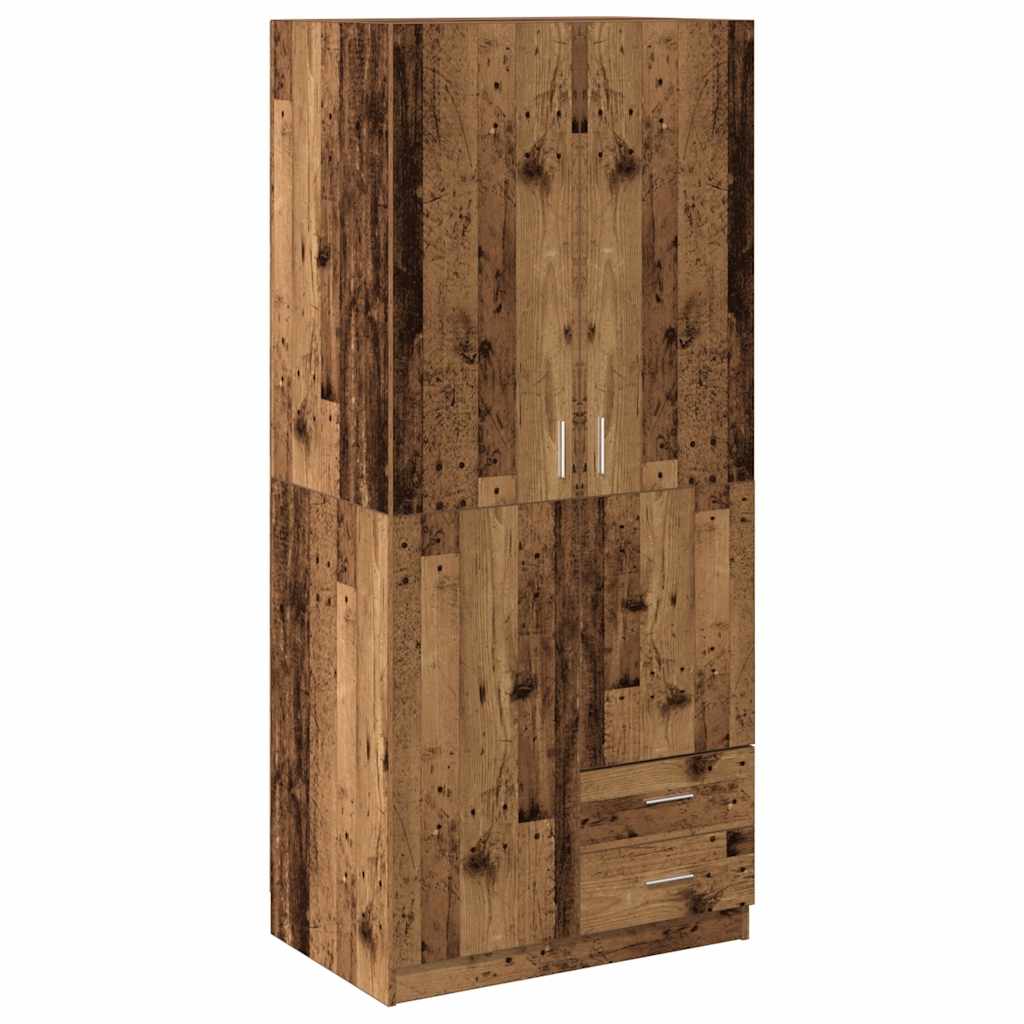 Spinta Old Wood 80x52x180 cm Engineered Wood