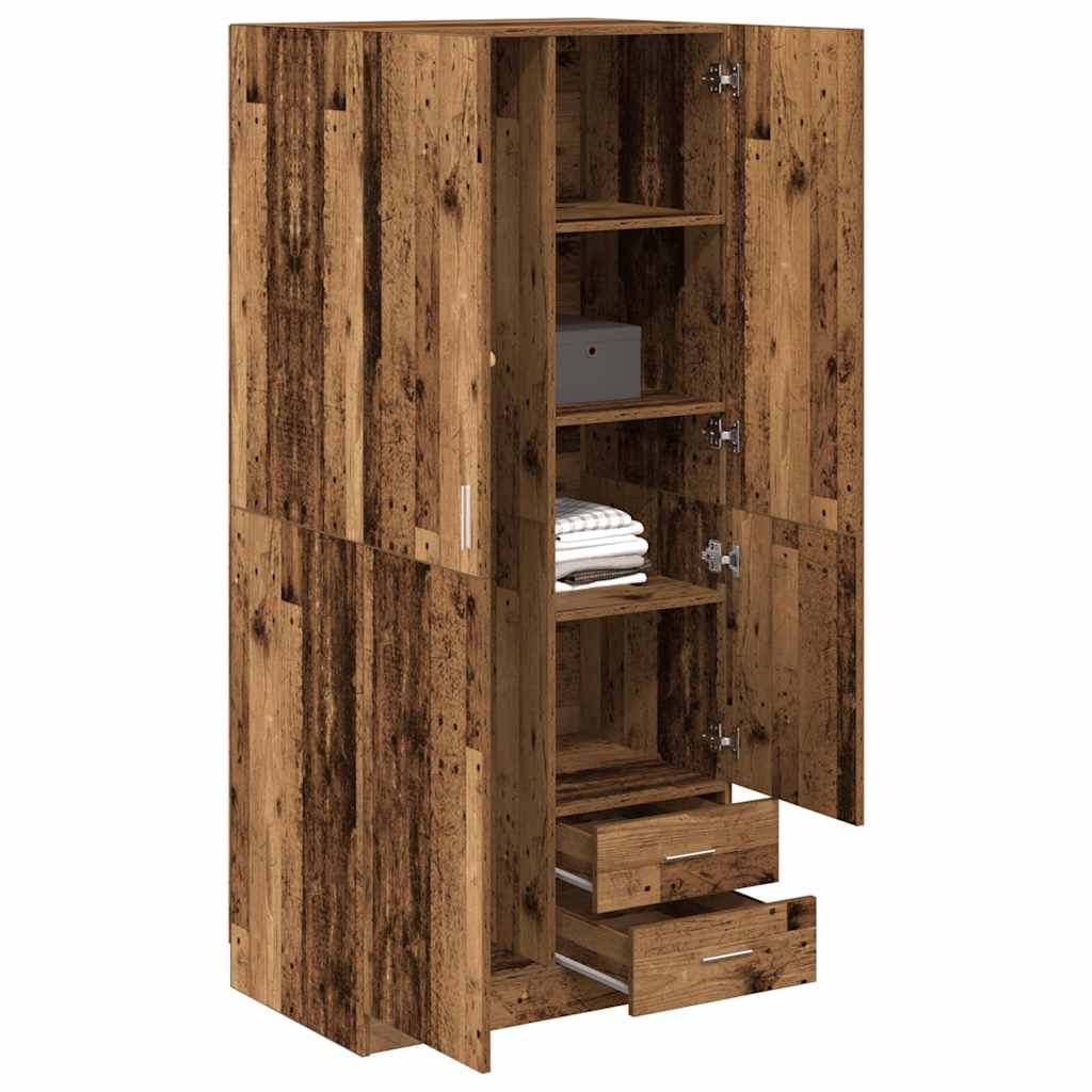 Spinta Old Wood 80x52x180 cm Engineered Wood