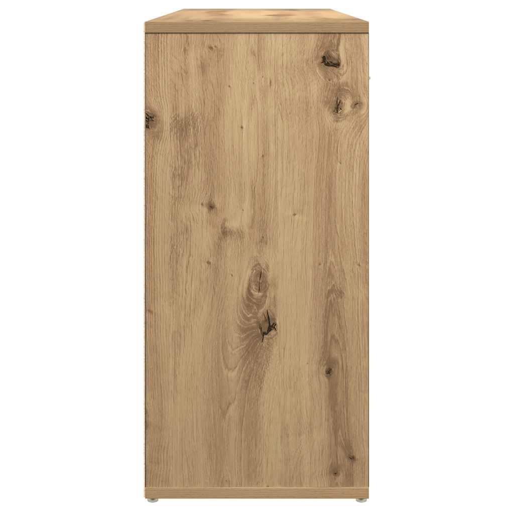 Šoninė spintelė, artisano ąžuolo, 88x30x64cm, apdirbta mediena