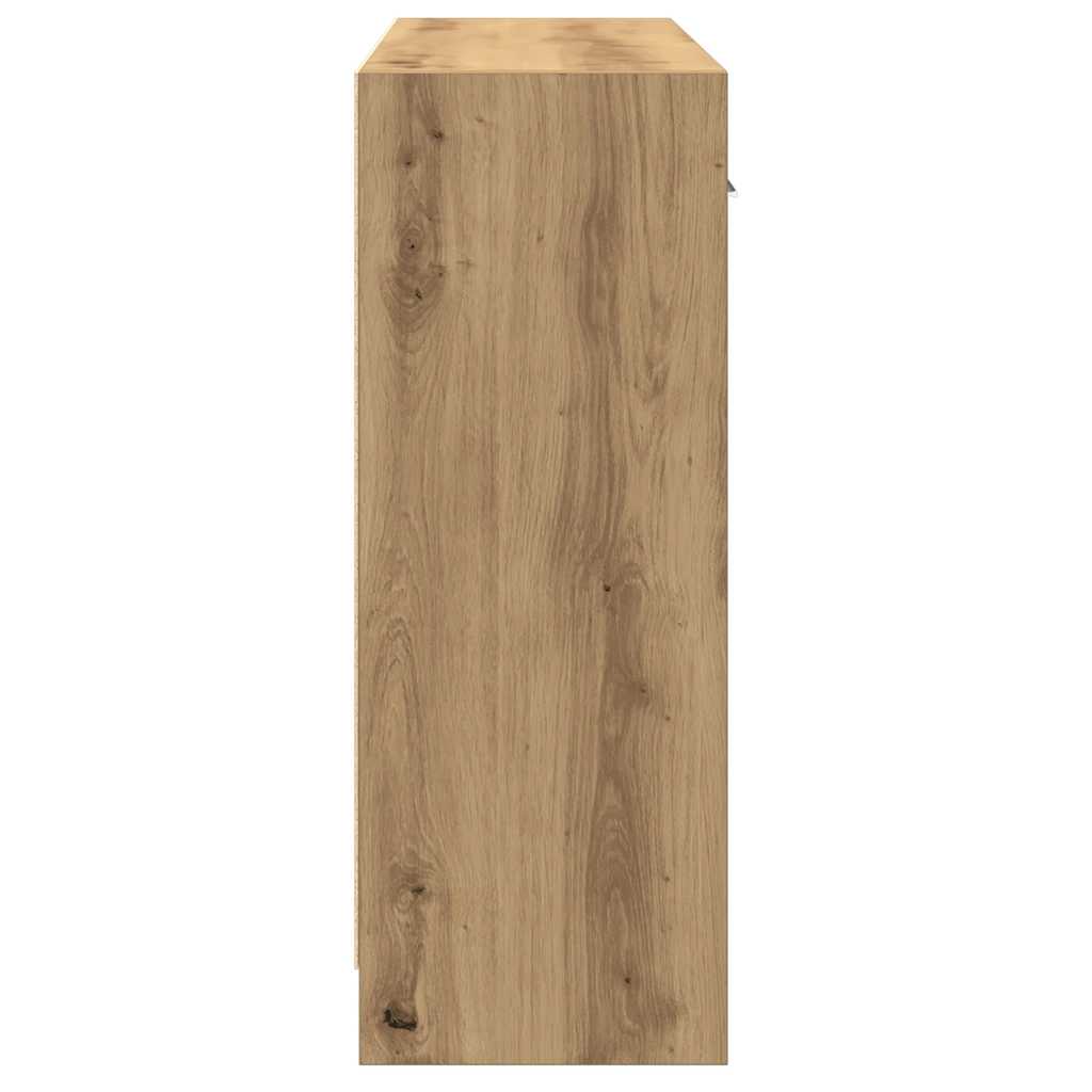 Sideboard Artisan oak 91x28x75 cm engineered wood