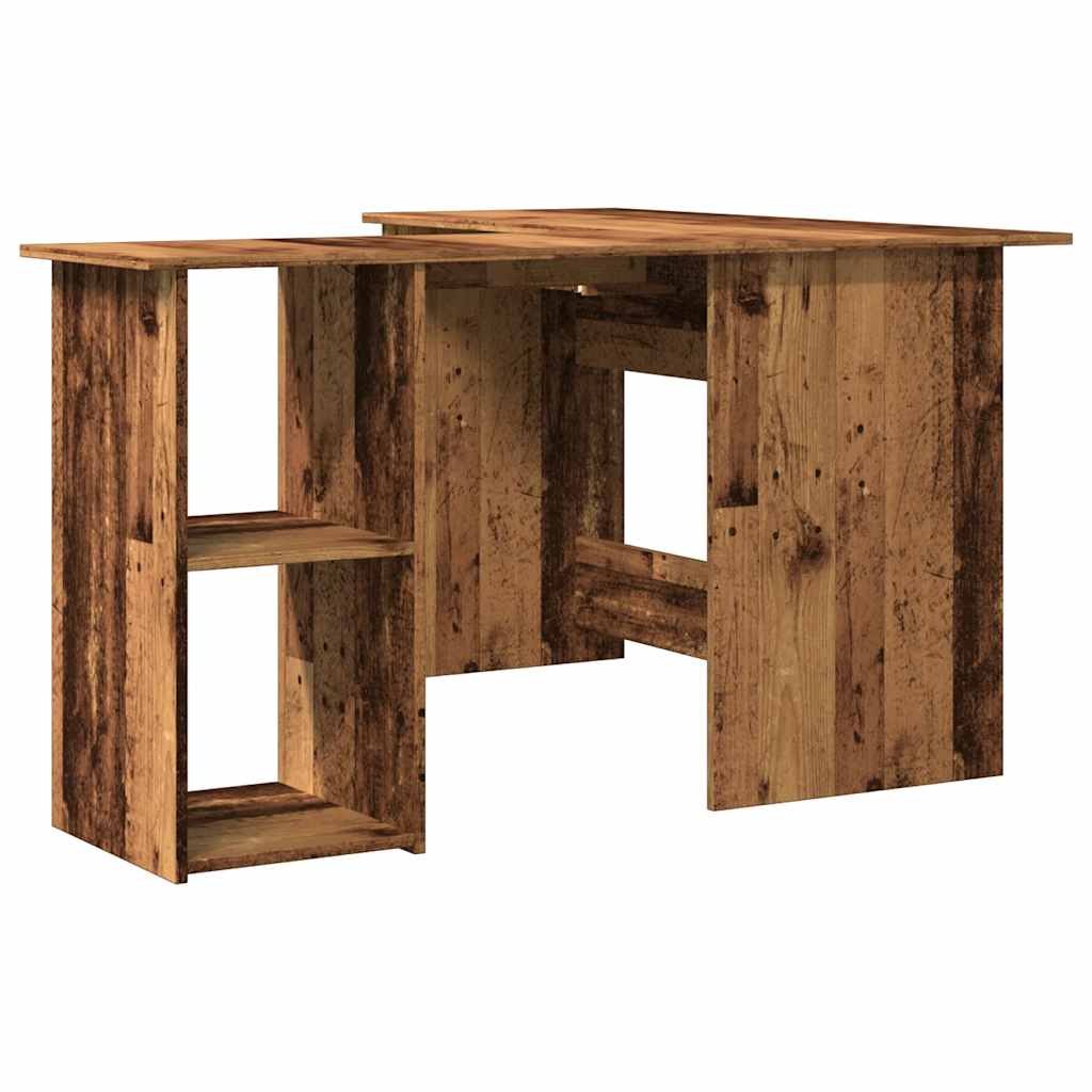 kampinis rašomasis stalas Senas medis 120x140x75 cm