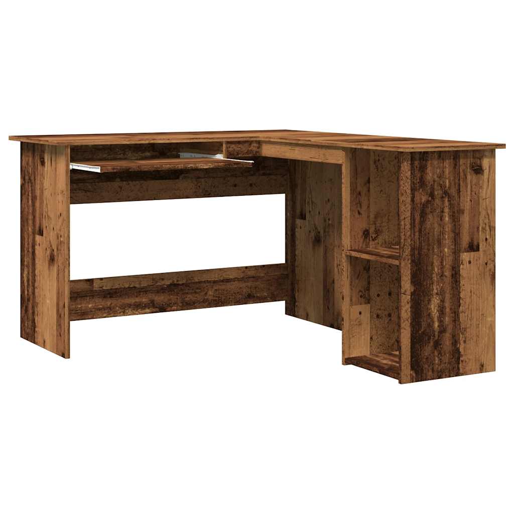 kampinis rašomasis stalas Senas medis 120x140x75 cm