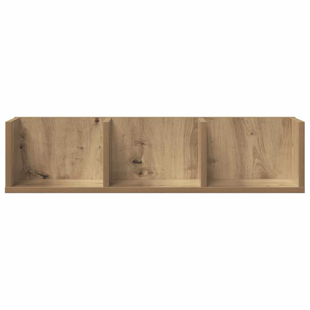 Sieninė CD lentyna, artisano, 75x18x18cm, apdirbta mediena