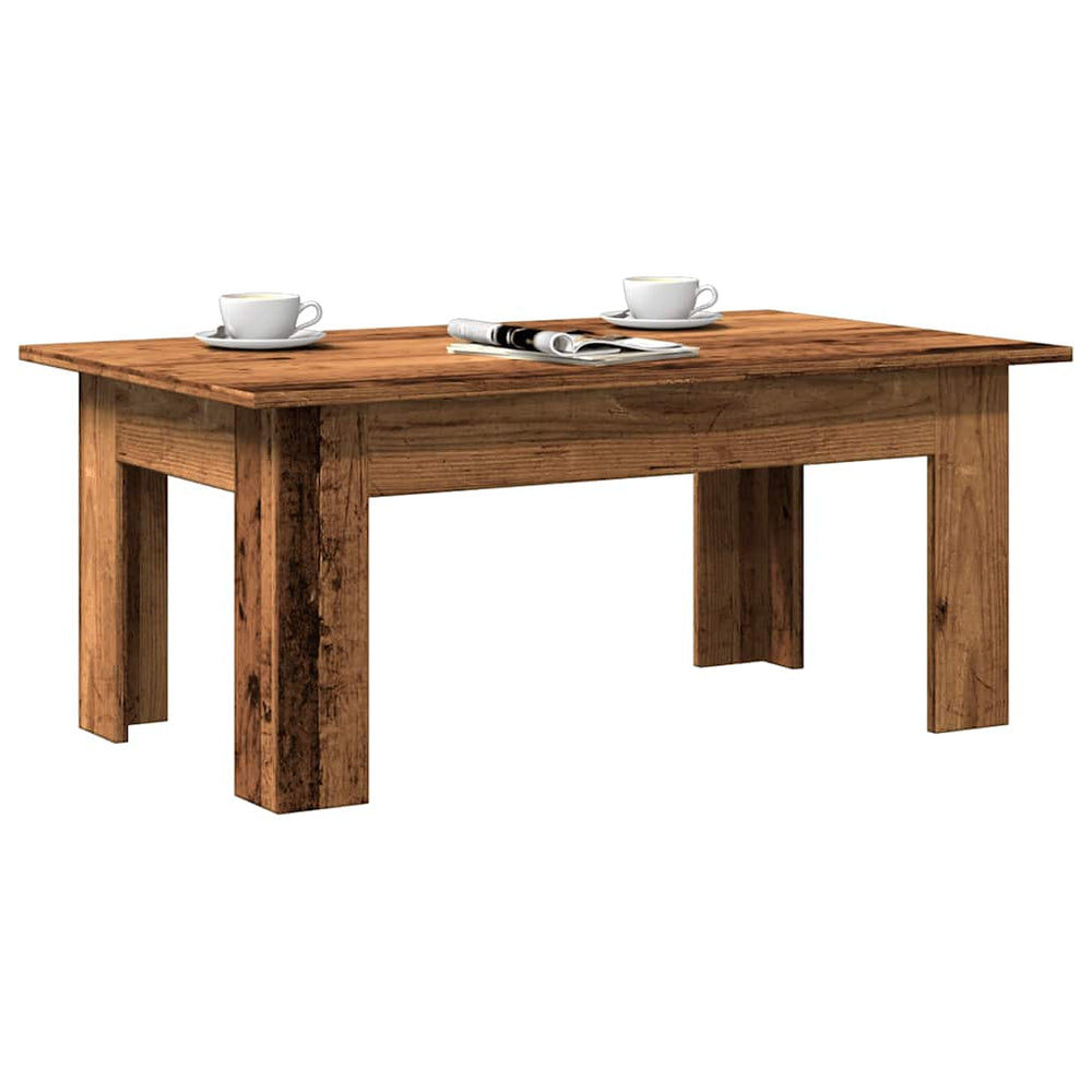 Kavos staliukas Old Wood 100x60x42 cm Inžinierinė mediena