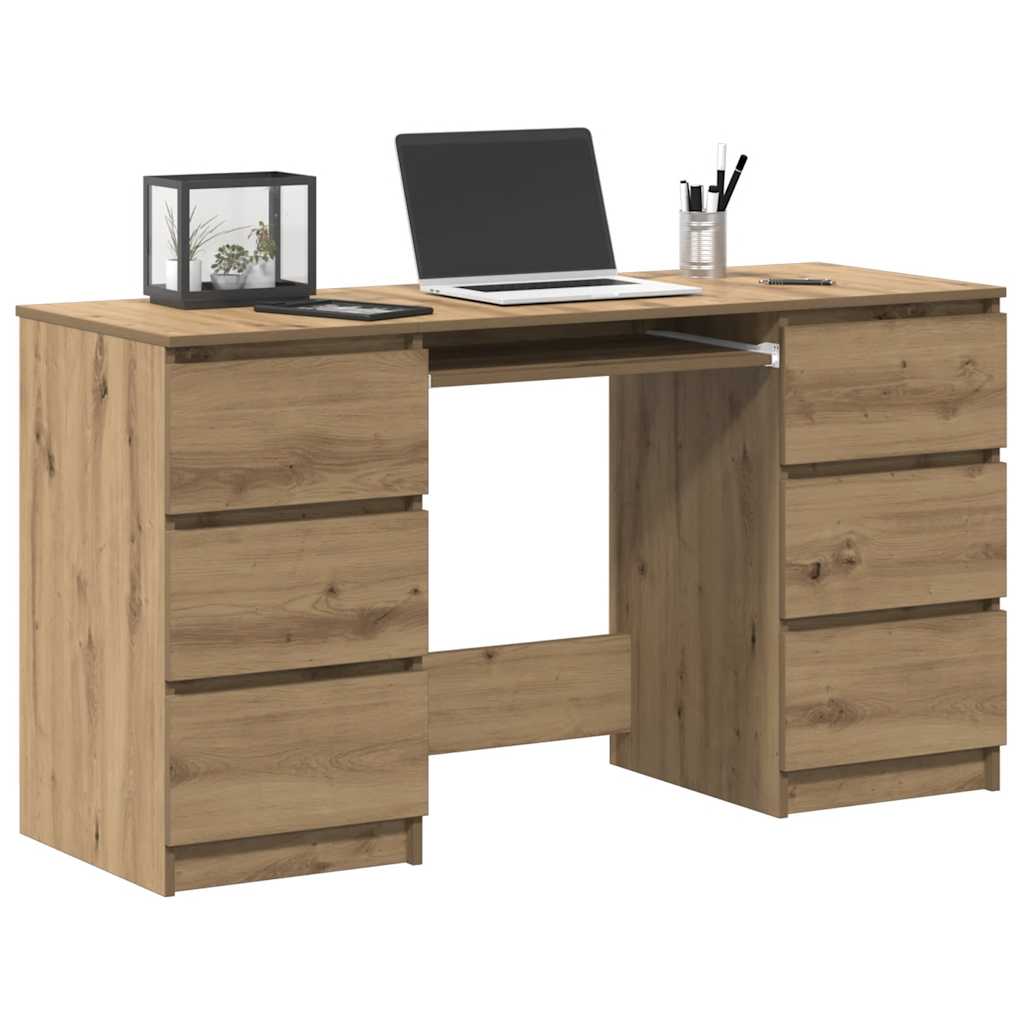 Desk, artisan, 140x50x77cm, engineered wood