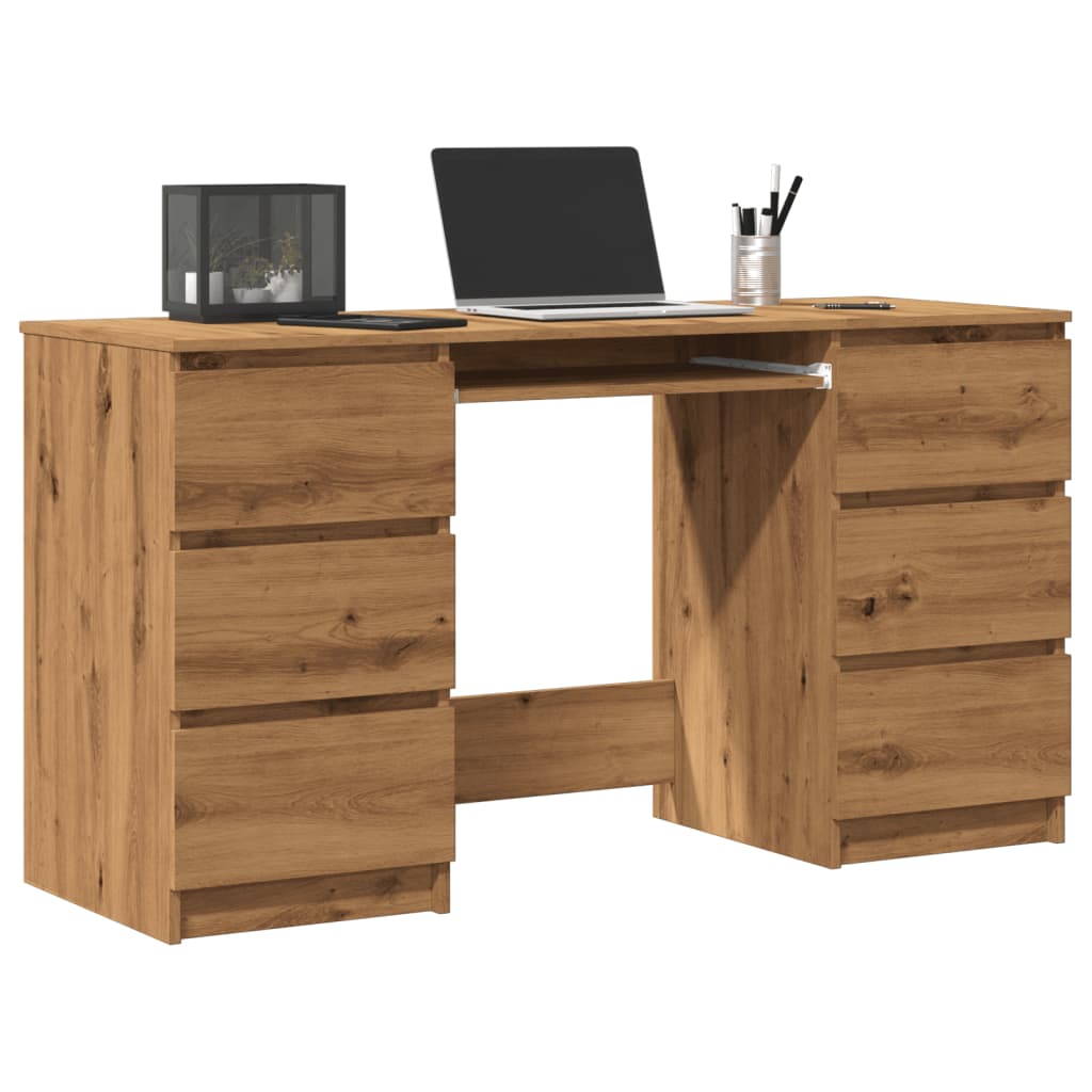 Desk, artisan, 140x50x77cm, engineered wood