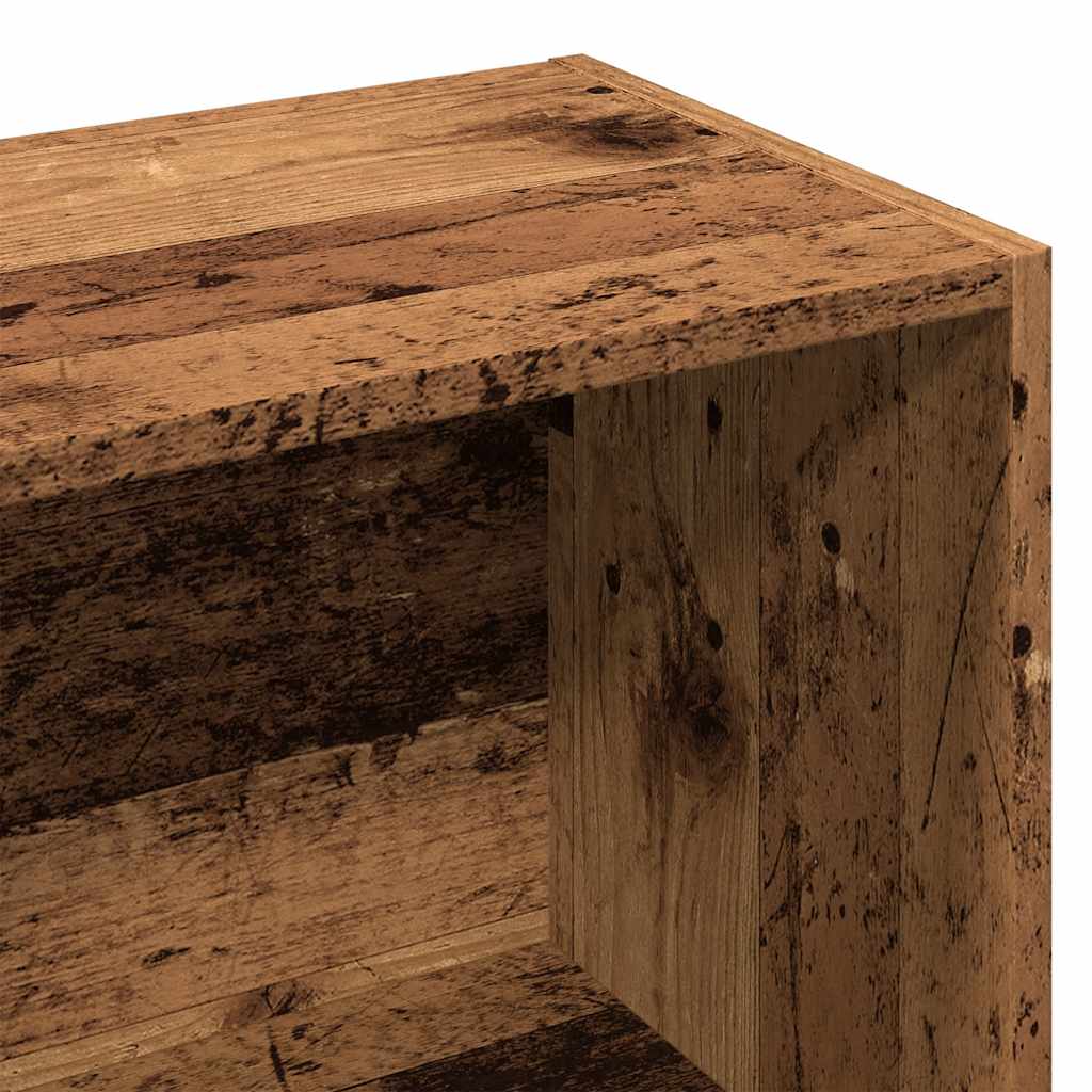 Grāmatu plaukts, antīka koka apdare, 98x29x97,5cm