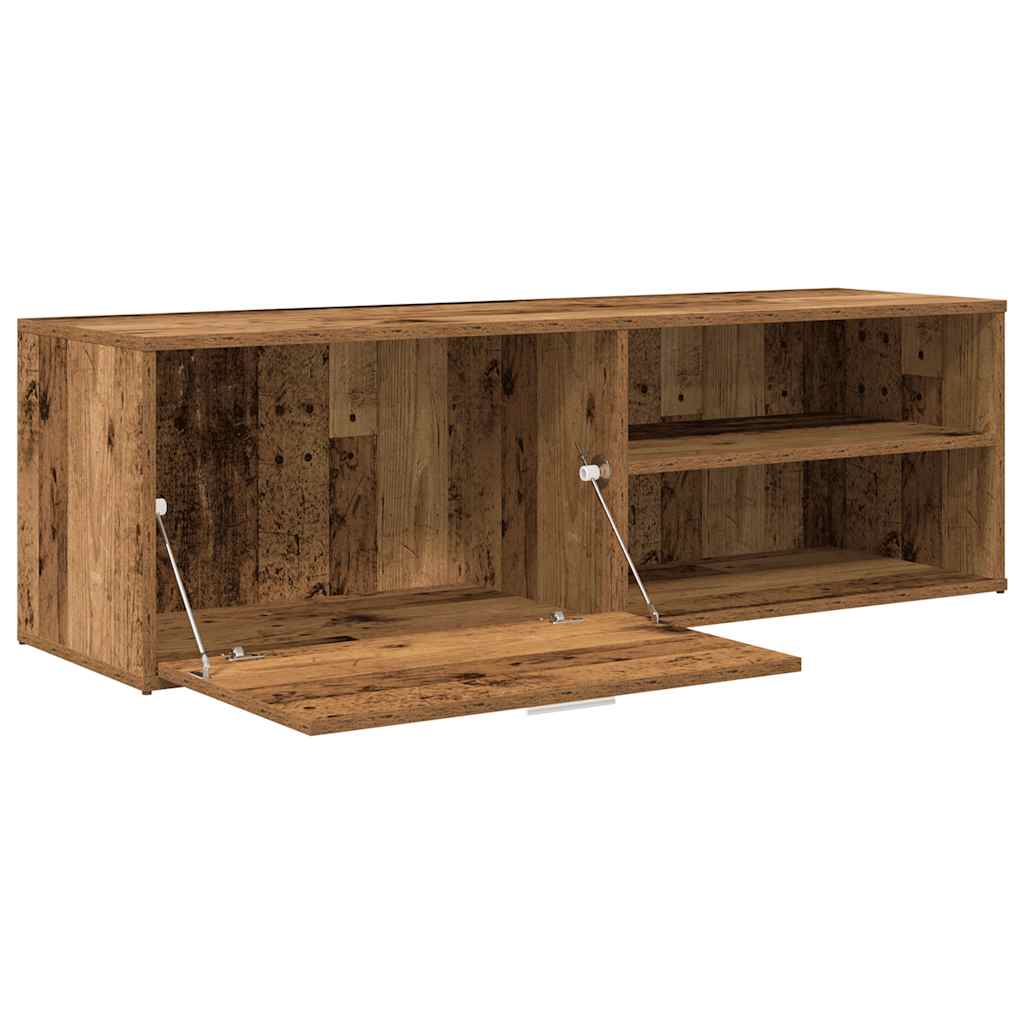 televizoriaus spintelė Old Wood 120x34x37 cm Engineered Wood