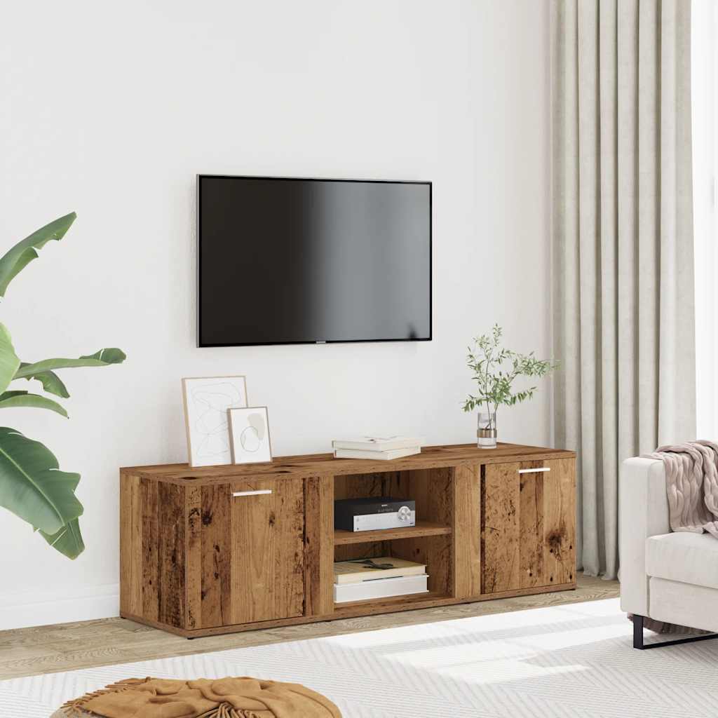 televizora skapītis Old Wood 120x34x37 cm Inženierijas koksne