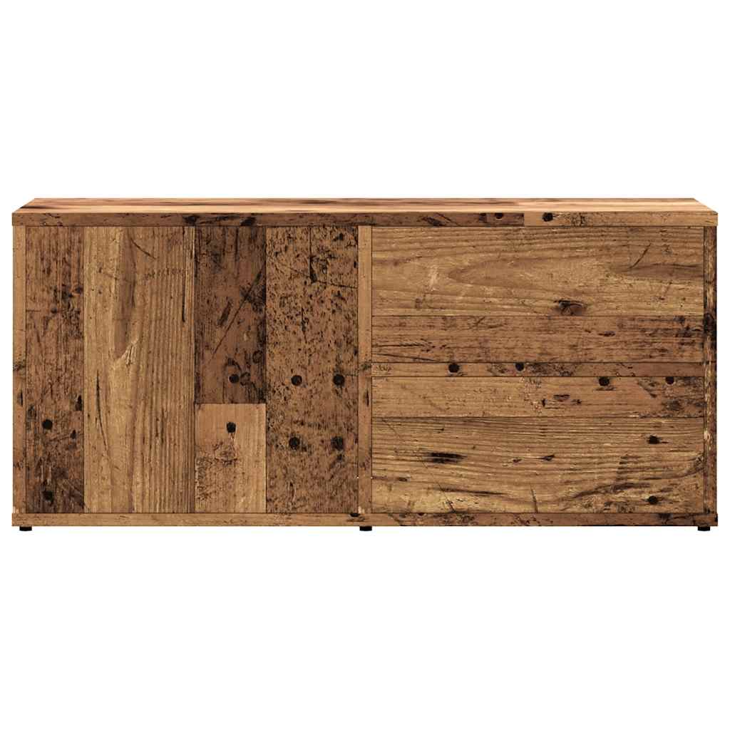 televizoriaus spintelė Old Wood 80x34x35,5 cm Engineered Wood