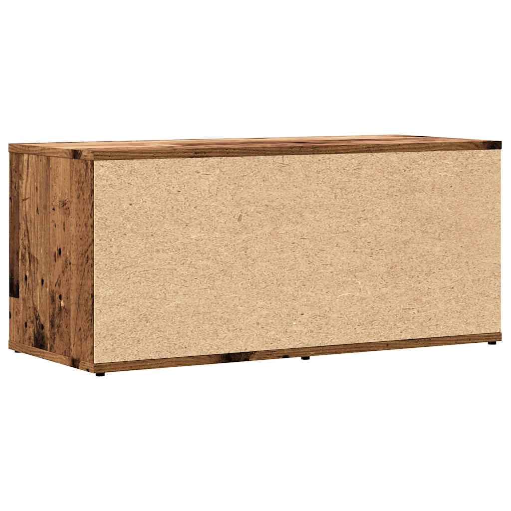 televizoriaus spintelė Old Wood 80x34x35,5 cm Engineered Wood
