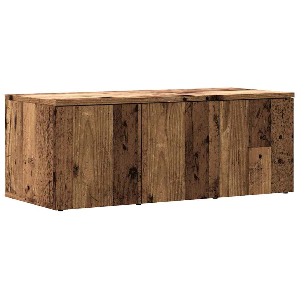 televizoriaus spintelė Old Wood 80x34x30 cm Engineered Wood