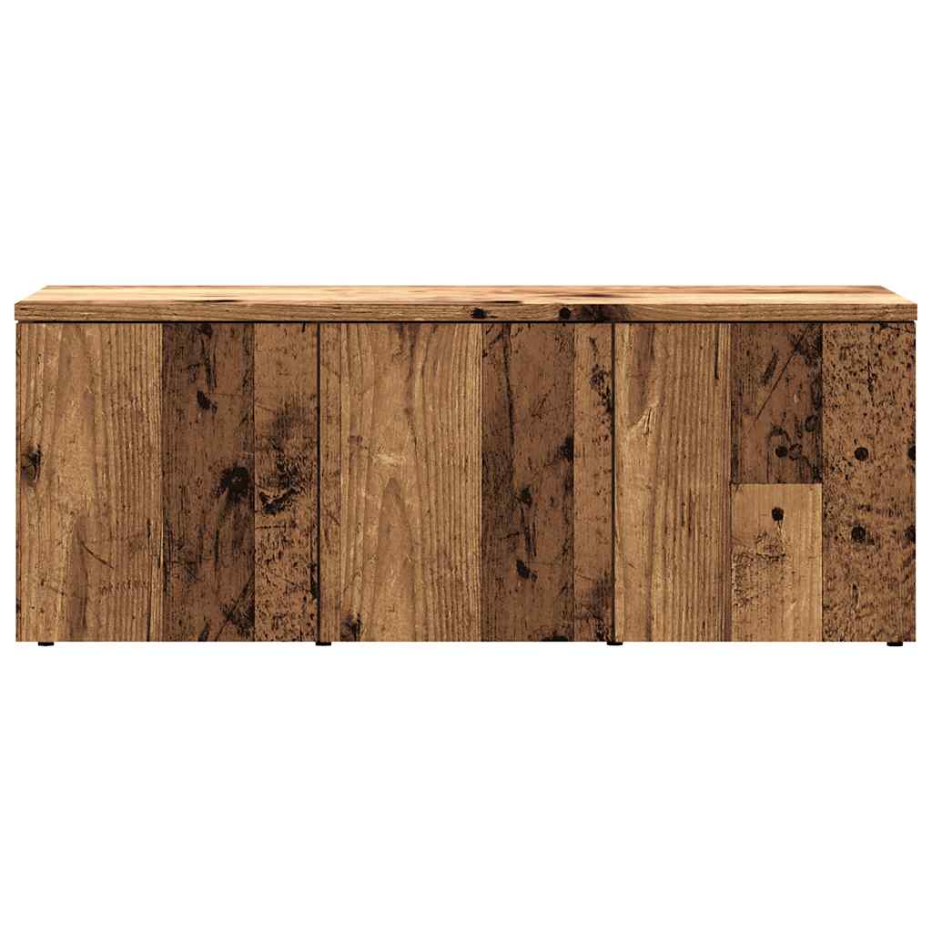 televizoriaus spintelė Old Wood 80x34x30 cm Engineered Wood