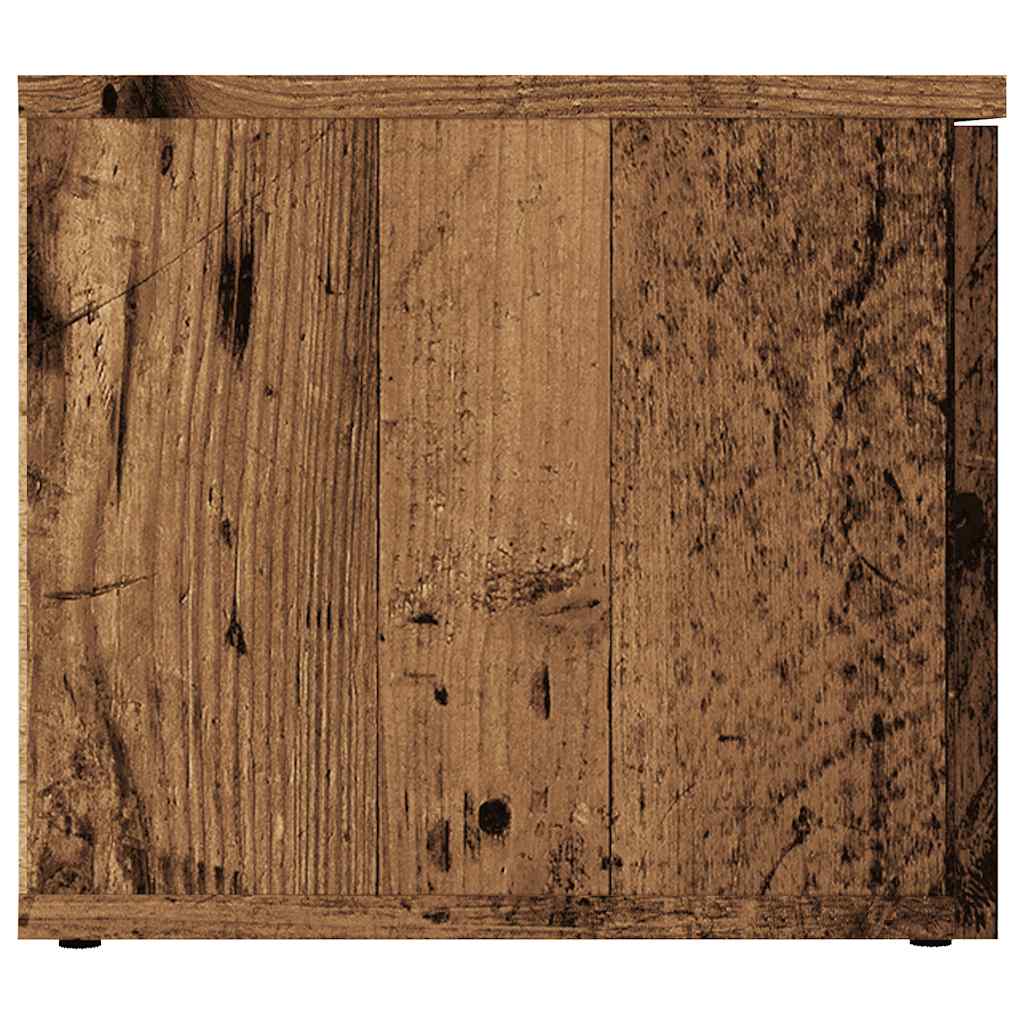 televizoriaus spintelė Old Wood 80x34x30 cm Engineered Wood